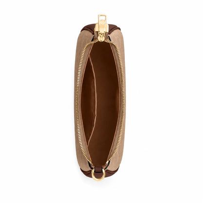 Teri Shoulder Bag In Signature Canvas  - Gold/Brown